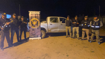 Secuestran en Taco Pozo una camioneta robada en Buenos Aires