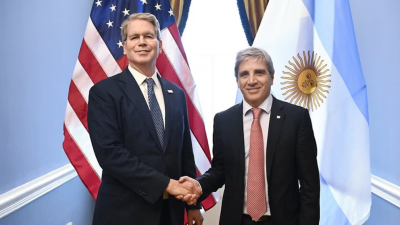 EEUU al rescate de Milei: compra directa de pesos y un swap de US$20.000 millones