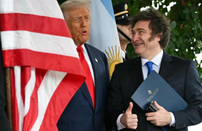 El gobierno salió a aclarar la frase de Trump sobre el apoyo a Argentina