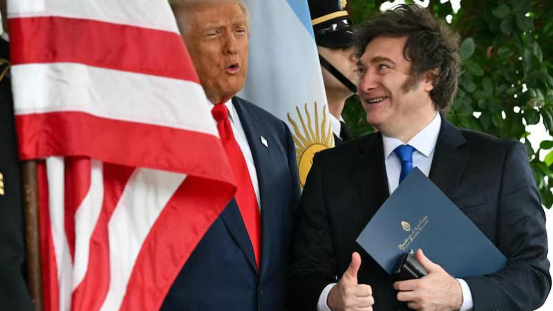 El gobierno salió a aclarar la frase de Trump sobre el apoyo a Argentina