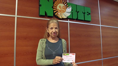 María Emilia Yurkevich recibió de NORTE su premio en vísperas del Día de la Madre