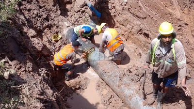Sameep trabaja en dos frentes para asegurar el suministro de agua en el Gran Resistencia