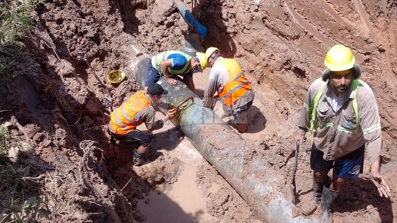 Sameep trabaja en dos frentes para asegurar el suministro de agua en el Gran Resistencia