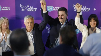 Paliza de LLA+Cambia Mendoza, que duplicó al peronismo