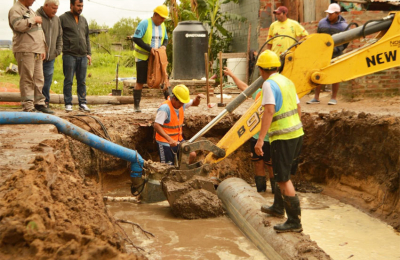 Sameep reparó el acueducto norte y normalizó el servicio de agua potable
