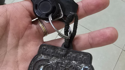 Se encontró un llavero en Güemes y Saavedra: ¿Es tuyo?