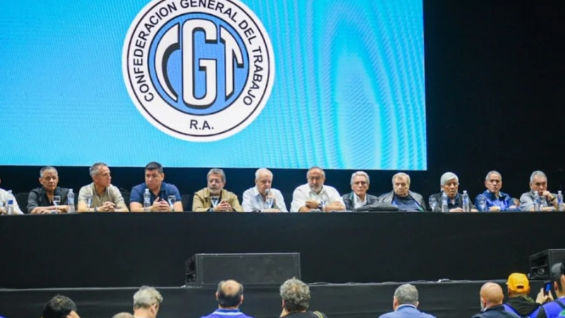 La CGT eligió su nueva conducción en medio del debate por la reforma laboral