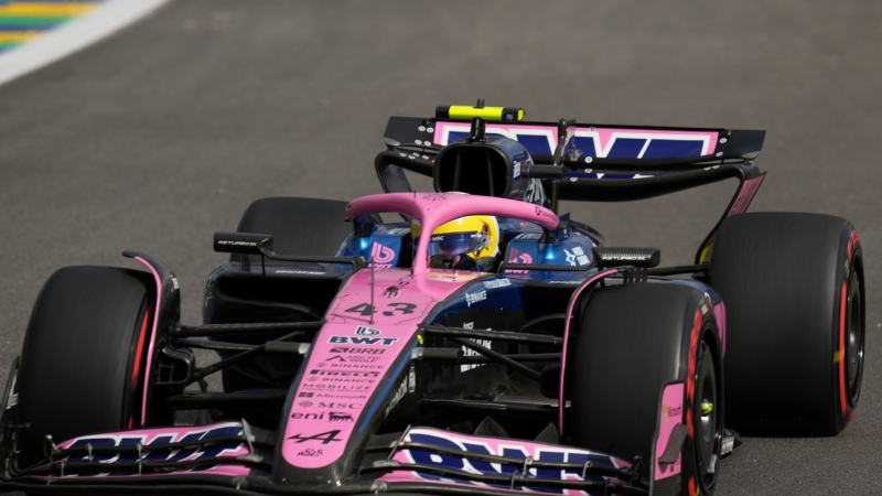Colapinto ganó otro puesto en la parrilla del GP de San Pablo y largará 16°
