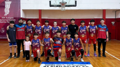 Villa San Martín se alista para recibir el Final Four de la U-13