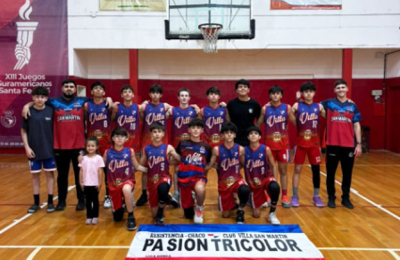 Villa San Martín se alista para recibir el Final Four de la U-13