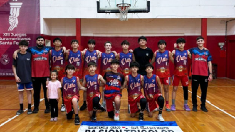 Villa San Martín se alista para recibir el Final Four de la U-13