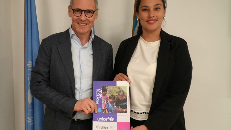 Chaco y Unicef avanzan en acciones para mejorar la calidad de vida en zonas rurales