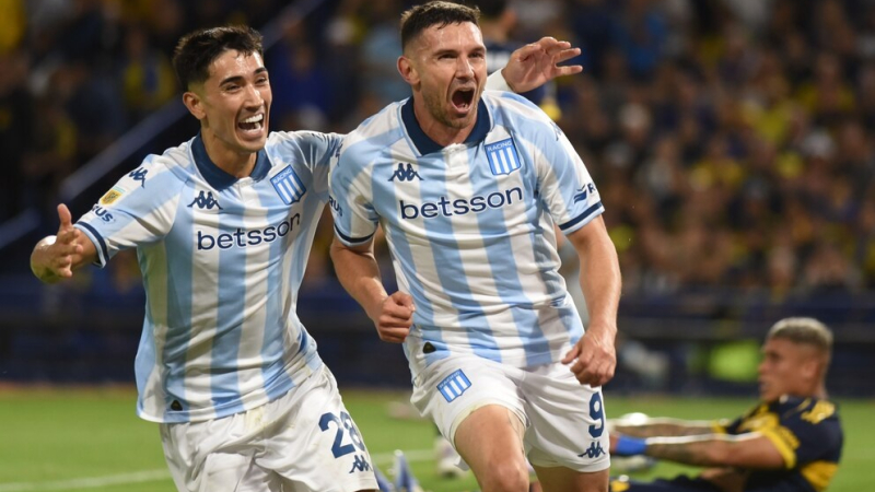 Racing dio el golpe en La Bombonera, eliminó a Boca y es finalista del Clausura