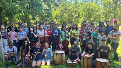 La Orquesta Cruce Viejo y la Orquesta Sarmiento 218 estarán juntas en el Guido