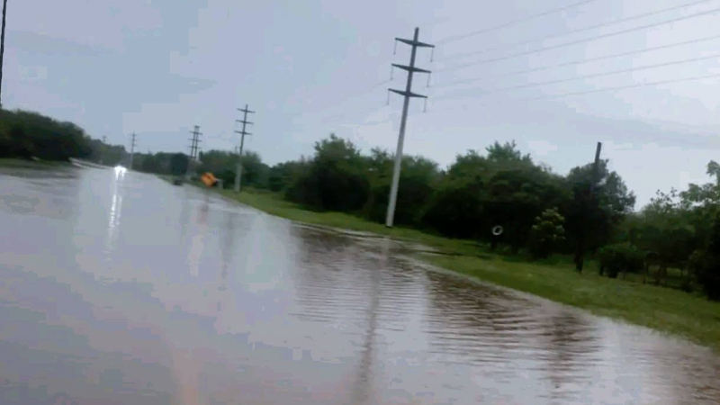 Siguen las lluvias: Du Graty, en el sudoeste, con el mayor registro