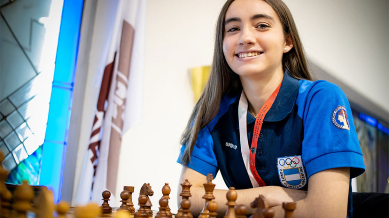 Candela Guecamburu, entre las mejores del mundo en Doha