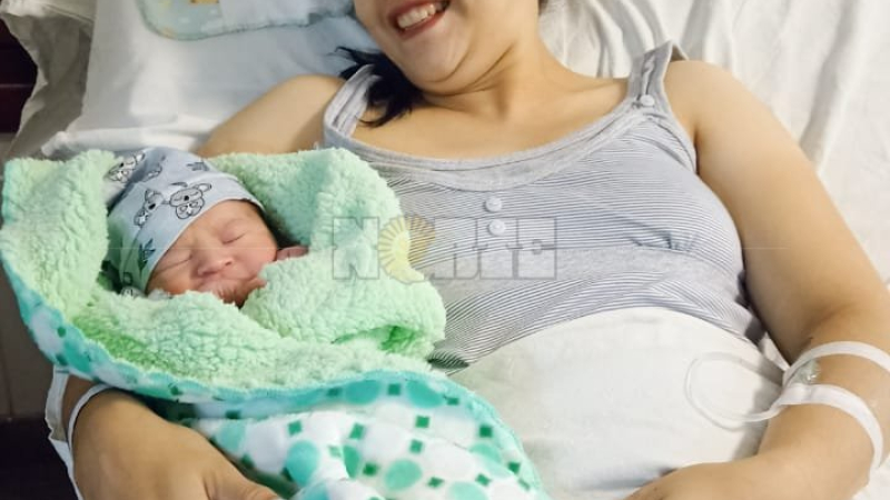 Isaac, el primer bebé de Resistencia nació a las 00.52