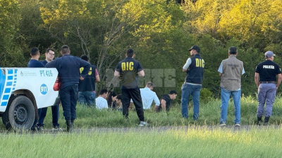 Hallaron un cuerpo de un hombre en descomposición a la vera de la Ruta 16