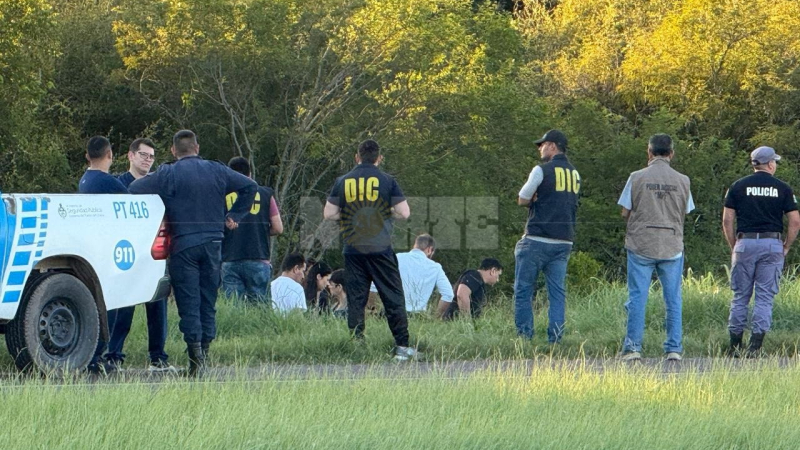 Hallaron un cuerpo de un hombre en descomposición a la vera de la Ruta 16