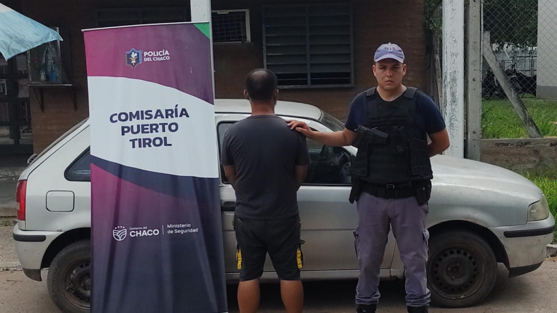 Al ver a la policía, abandonó el auto pero igual lo detuvieron