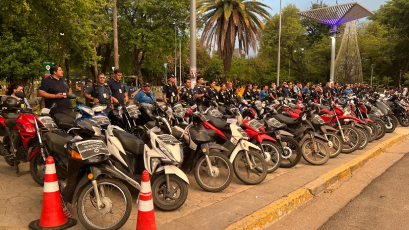 Un gran operativo de seguridad vial dejó 79 motos secuestradas