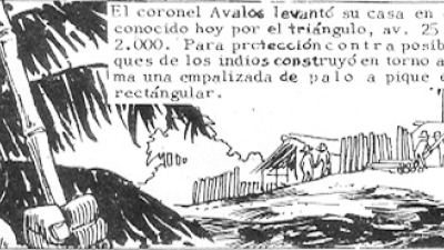 Cacique "Leoncito" y el ataque a la casa del coronel Ávalos