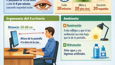 Una guía para proteger la visión del estrés de las pantallas