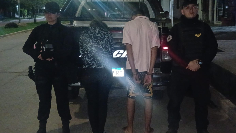 Frustran venta de cocaína en Resistencia y detienen a una mujer y un menor