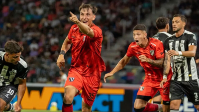 El debut con gol de Valentino Simoni en Primera