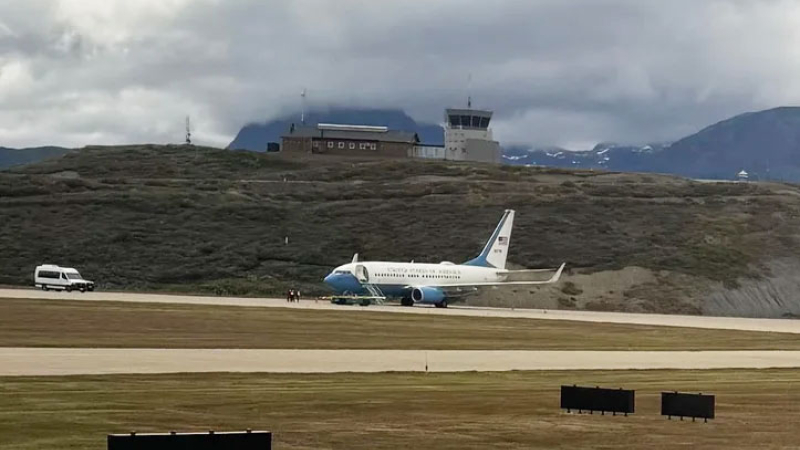 Preocupación por un avión del Departamento de Defensa de Estados Unidos que aterrizó en Ushuaia