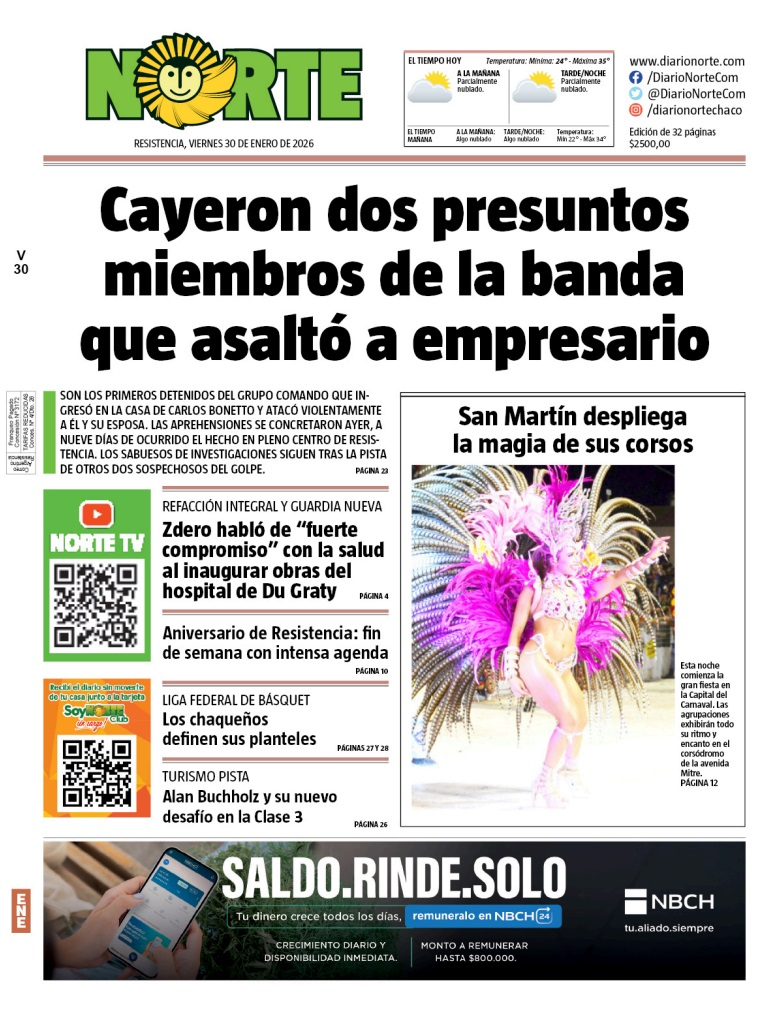 Edición del 30-01-2026