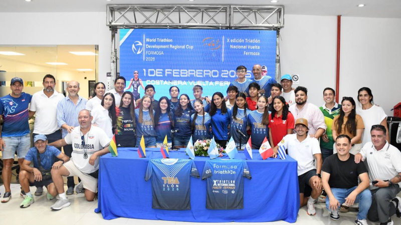Formosa recibe la décima Copa Argentina de Triatlón Vuelta Fermoza