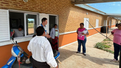 Jornada de trabajo y despliegue territorial de Ñachec en El Espinillo