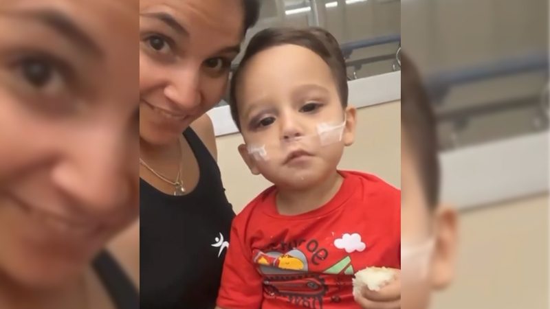 Felipe y la cuenta regresiva más esperada: en el Garrahan, todo listo para iniciar la quimioterapia