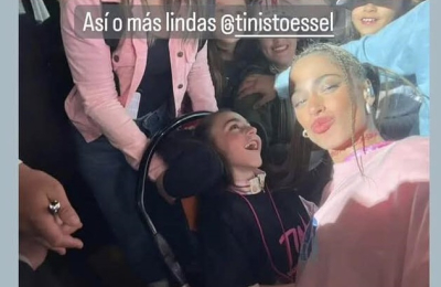 El abrazo solidario que le devolvió la calma a Cecilia y a Guille