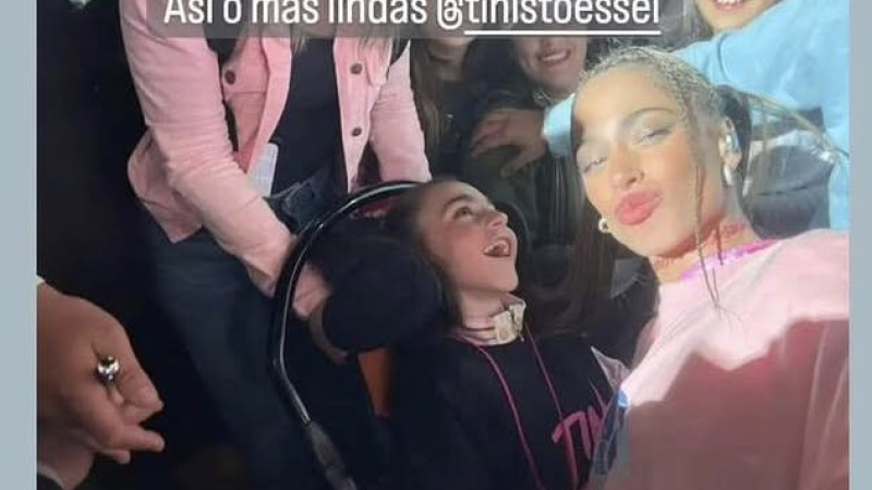 El abrazo solidario que le devolvió la calma a Cecilia y a Guille