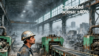La industria argentina retrocede a niveles previos a la II Guerra Mundial
