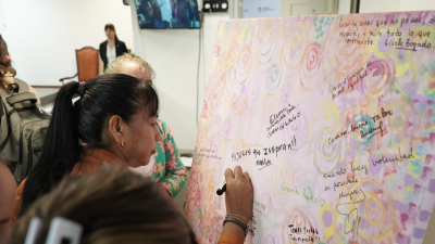Presentaron un programa que contiene un observatorio de mujeres