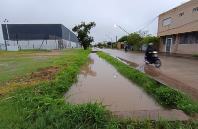 Sáenz Peña registró cerca de 100 milímetros de agua caída