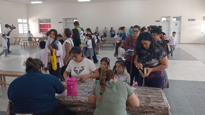 Estudiantes de la EPEP N° 514 recibieron Libreta de Salud Escolar