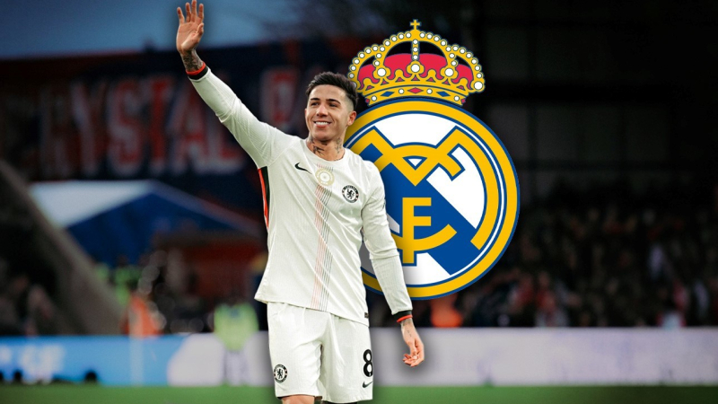 El guiño de Enzo Fernández al Real Madrid