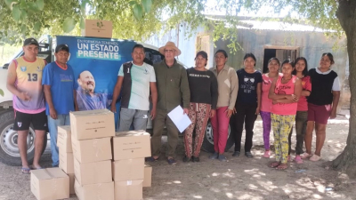 Entregaron más de 21 mil módulos alimentarios a indígenas