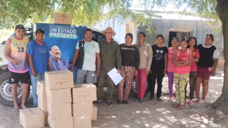Entregaron más de 21 mil módulos alimentarios a indígenas