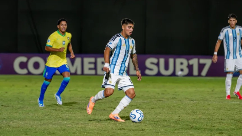 La Selección Argentina Sub-17 fue goleada por Brasil: disturbios en el final