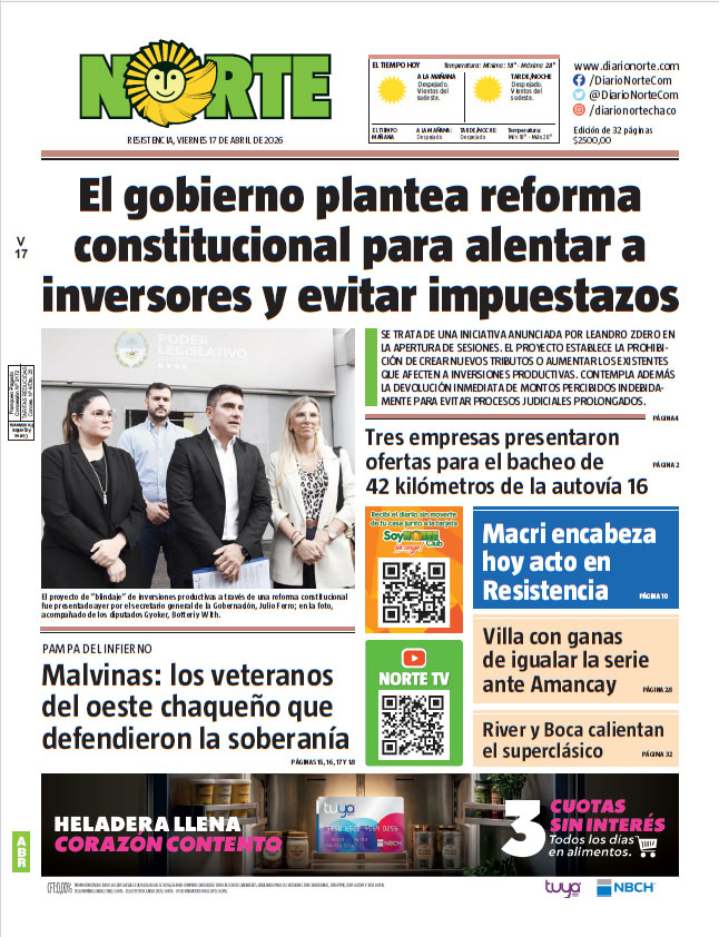 Edición del 17-04-2026