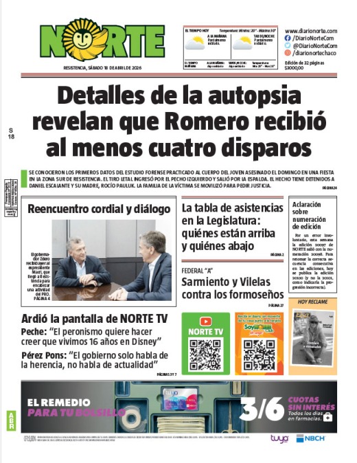 Edición del 18-04-2026