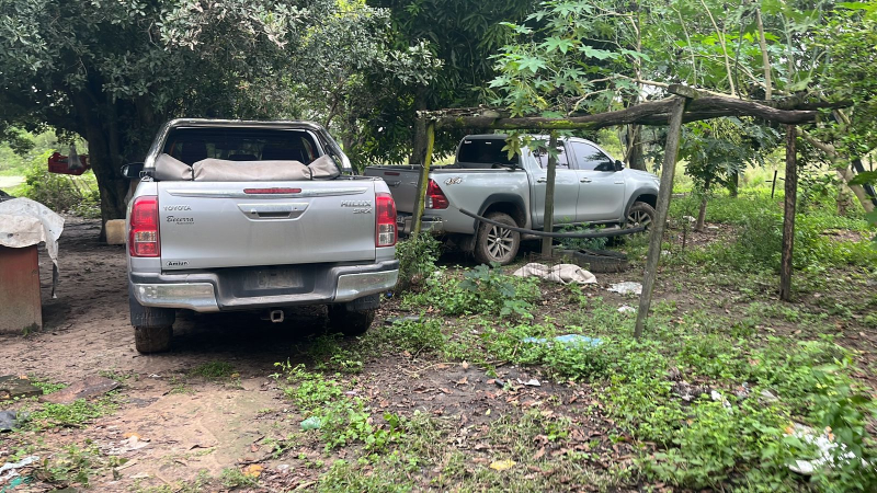 La policía recuperó dos camionetas robadas en Buenos Aires y en Santa Fe