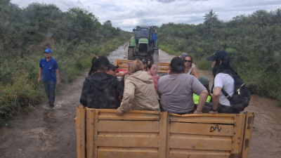 En Formosa Vialidad Provincial implementa un dispositivo de acceso a la colonia El Cogoik