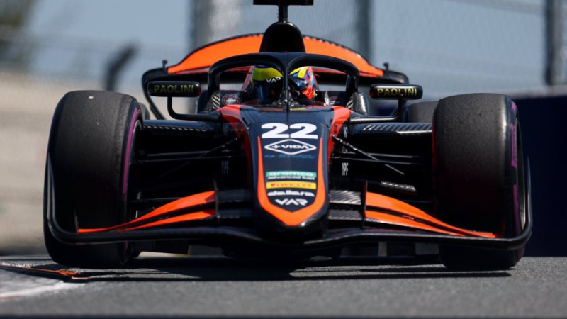 Nicolás Varrone terminó 4° en la Sprint de Miami y sumó sus primeros puntos en la Fórmula 2