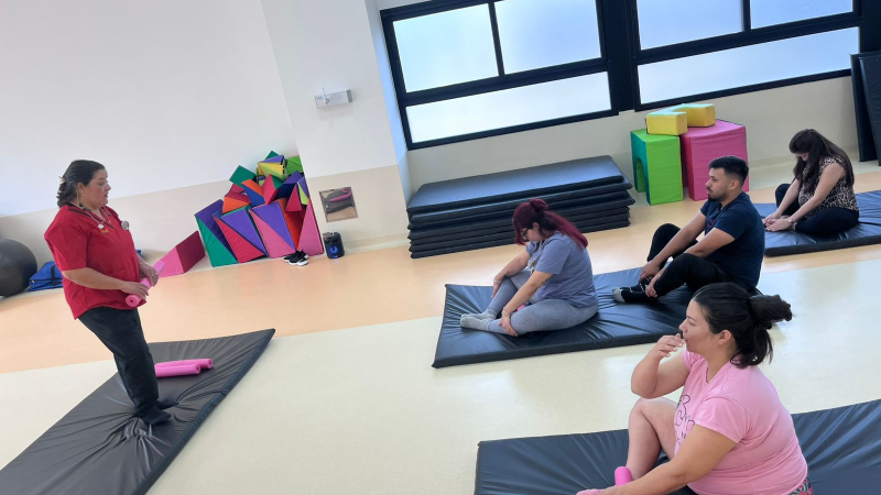 Embarazadas y acompañantes se capacitaron en Preparación Integral para la Maternidad